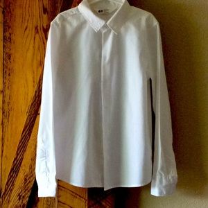 Boys white dress shirt